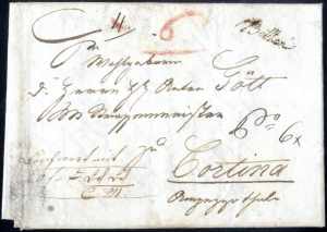 Botzen 1811/48, 10 Briefe (2 von und 3 ... 