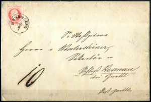 1874, Brief von Schweiggers vom 28.7. (gE ... 