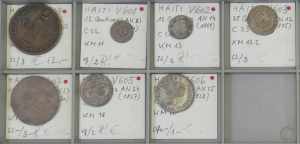 1817/46, Lot mit sieben Münzen, 6 Cent. ... 