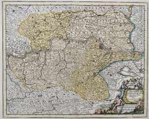 1720, Austria Inf. secundum IIII quadrantes ... 