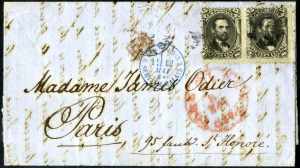 1868, two letters from New Orleans via New ... 