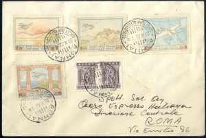 1933, Luftpostbrief vom 30.10.1933 von Athen ... 