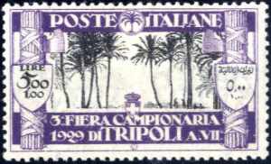 1929, III Fiera di Tripoli, serie completa ... 