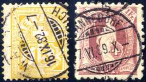 1882, Ziffernausgabe 15 C. gelb weißes ... 