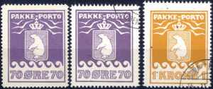 1915/30, Eisbär, 70 ø postfrisch und 70 ø ... 