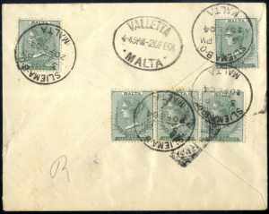 1893/1912, sechs Briefe nach Neapel ... 
