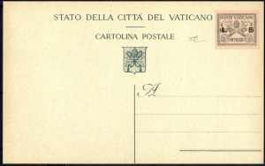 1947, cartoline postali PROVVISORIE, L. 2 su ... 