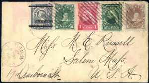 1897, envelope dated 24.12.1897 from St. ... 
