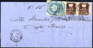 1865, letter from Fraserburg to Cape Town ... 
