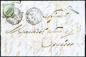 1859/65, 5 lettere e documento di ... 