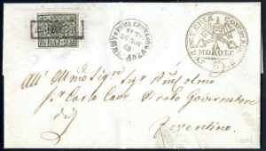 Morolo, (cart. R3), lettera del 26.11.1865 ... 
