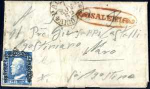 1859, lettera del 6.11.1859 da Salemi a ... 