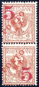 1919, Bolzano 3 segnatasse, Floreale 2 c. ... 