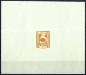 1925, 5 Groschen Freimarke Ziffernzeichnung, ... 
