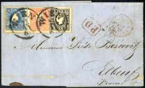 1858, kompletter Brief von Wien am 24.11. ... 