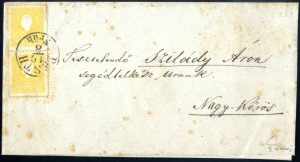 1858, Brief von Pesth am 18.9. nach Nagy ... 