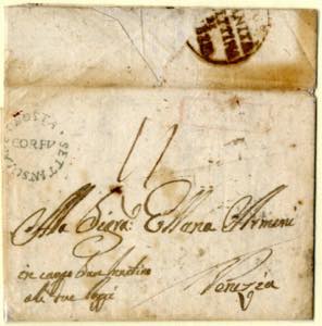 1803-12, lotto di tre lettere spedite per la ... 