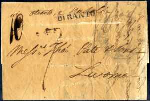 1825, lettera del 12.3.1825 da Cefalonia a ... 