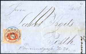 1871, Brief vom 28.6.1871 von Sistov nach ... 