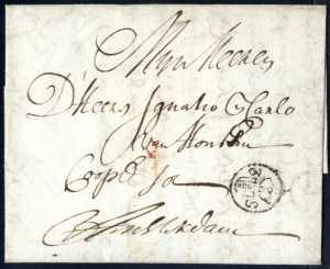 1702/69, drei Briefe mit Amsterdamer 3 ... 