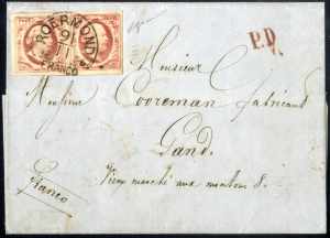 1852/63, König Wilhelm III, 7 Briefe mit ... 