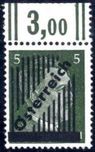 1945, 3. Wiener Aushilfsausgabe, 5 Pfg ... 