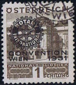 1931, Rotary, 6 Werte, mit Sonderstempel, ... 