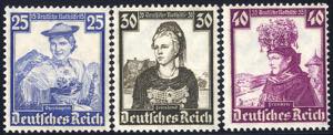 1935, Nothilfe, 10 Werte (Mi.588-97/ ... 