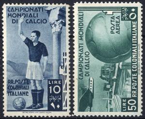 1934, Calcio, 12 val. (S. 46-A37 / 800,-)