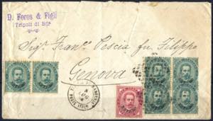 1885, Lettera da Tripoli di Barberia ... 