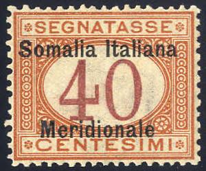 1906, 40 Cent., firm. A. + E. Diena (S. 5 / ... 