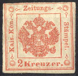 1858/59, 2 Kr. vermiglio, gomma originale, ... 