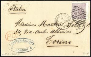 1869, Brief aus Charring-Cross am 24.11. ... 