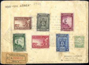 1939/1946, 5 Briefe (2 Luftpost, drei ... 