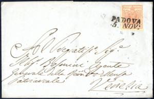 1850, 15 Cent. rosa carnicino scuro, secondo ... 
