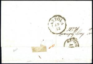 1859, lettera da Pontelagoscuro il ... 