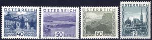 1929/30, Grosse Landschaften. 14 Werte, ... 