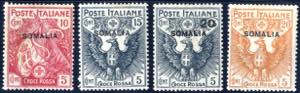 1916, Croce Rossa, francobolli italiani con ... 