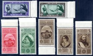 1932, Garibaldi, la serie di posta aerea ... 