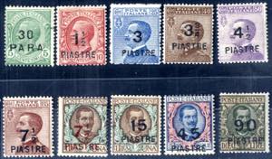 1922, francobolli dItalia con soprastampa ... 