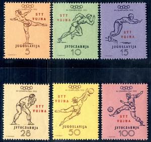 1952, 15.a Olimpiade di Helsinki, serie ... 