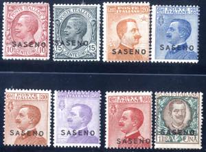1923, SASENO, francobolli dItalia con ... 