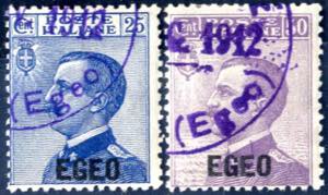 1912, Isole dellEgeo, la prima serie di ... 