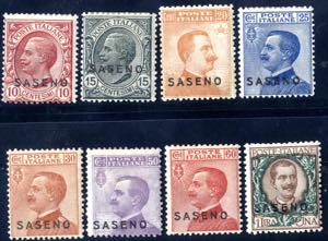 1923, francobolli dItalia con soprastampa ... 