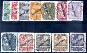 1921, francobolli della serie Fondazione ... 