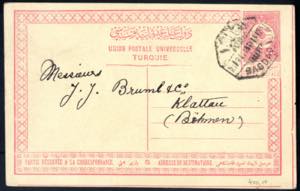 1911, Postkarte 20 D. von Bagdad 21.9.1911 ... 