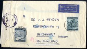 1946, GRAZ 1, Luftpostbrief nach ... 