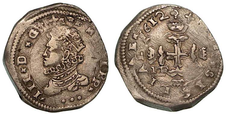 MESSINA. Filippo III, 1598-1621., ... 
