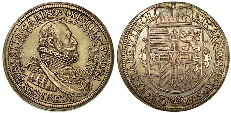 AUSTRIA. Maximilian, 1590-1618., ... 