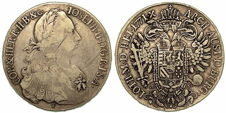 AUSTRIA. Joseph II, 1765-1790., ... 